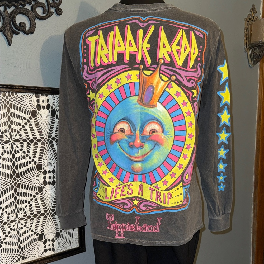 Urban Outfitters Black Graphic Long Sleeve Tee
